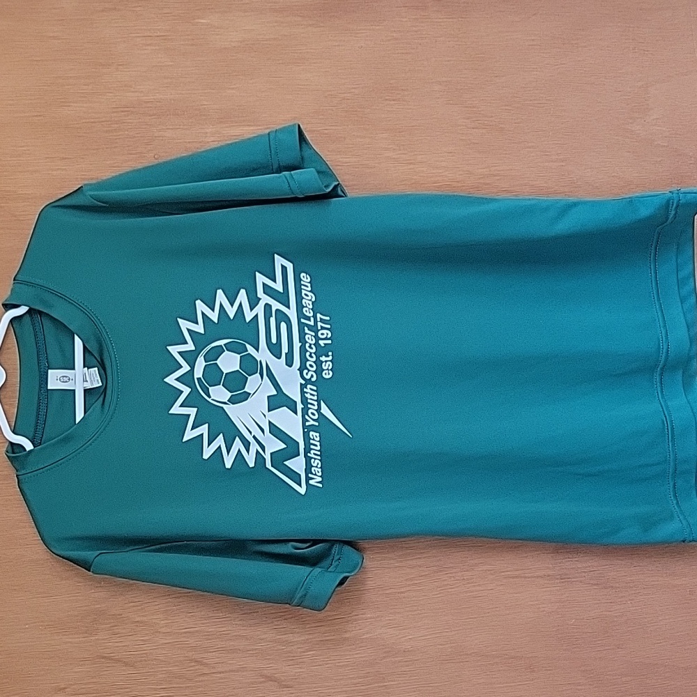 Green Nashua Youth Soccer League Jersey